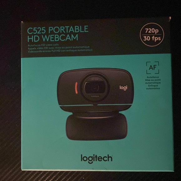 C525 Portable Webcam C525 Hd Logitech Webcam Software Logitech